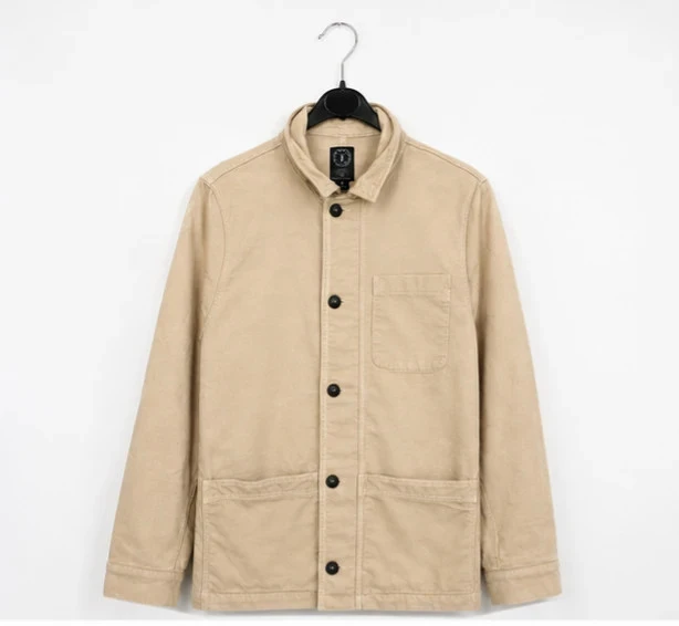 Veste beige Le Temps des Cerises – Coupe workwear chic – Taille S